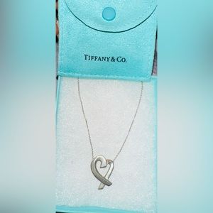 Tiffany & Co loving heart necklace